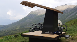 Ecoload - stations solaires VTT